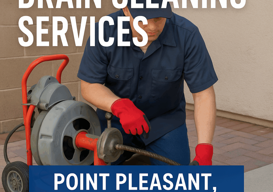 Expert drain cleaning services Point Pleasant NJ residential commercial plumber